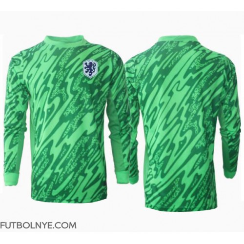 Camiseta Países Bajos Portero Primera Equipación Eurocopa 2024 manga larga